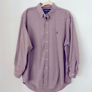 Ralph Lauren men’s long-sleeve casual/Oxford shirt